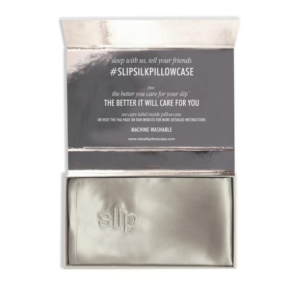 SLIP Pure Silk King Pillowcase & Eye mask NEW - Picture 16 of 16